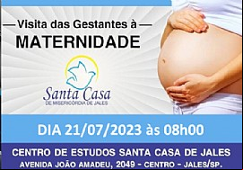 Inscrições abertas do projeto “Visita à Maternidade para julho