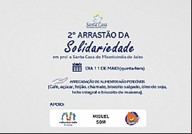 Santa Casa de Jales e parceiros realizam o “2º Arrastão Solidário nesta quinta-feira na cidade de Jales