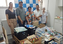 Arrastão: Grupo Acorda Dirce Reis arrecada quase 1tonelada de alimentos em ação solidária para Santa Casa de Jales