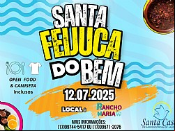 Santa Feijuca do Bem da Santa Casa de Jales reunirá solidariedade, música boa e feijoada